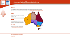Desktop Screenshot of clcvolunteers.net.au